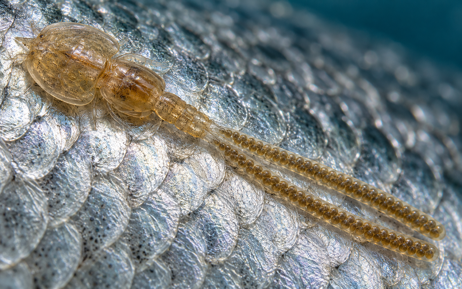 Lice counting during treatment